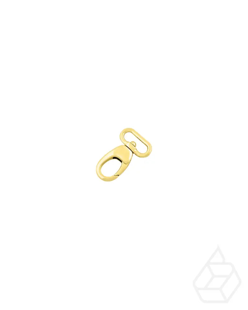 Oval Swivel Snap Hook | Gold And Silver 3 Inner Sizes / Inner Size 16.8 Mm Fournituren
