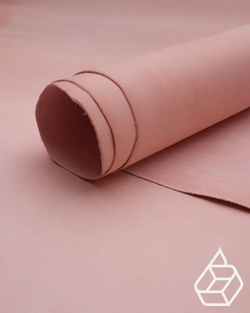Pecos Raw Tara Collection | Semi-Firm Vegetable Tanned Harness Leather Pastel Pink / 1.0 - 1.2 Mm