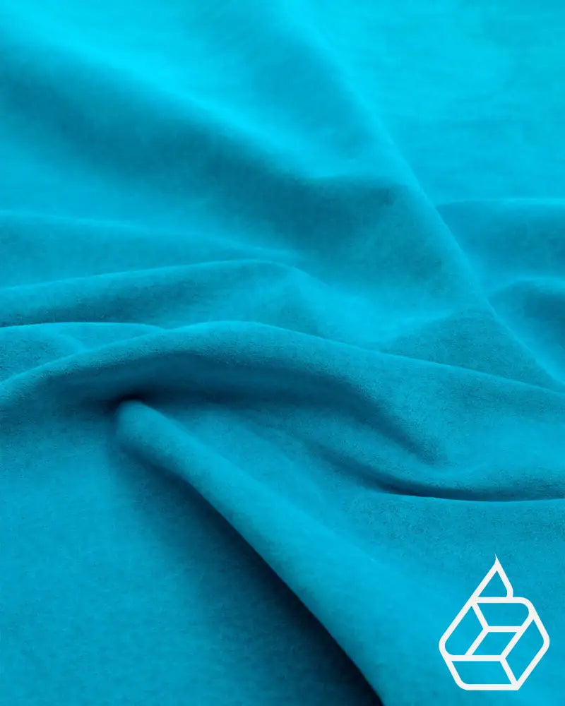 Pigskin Grain Suede Collection | Luxury Pigskin For Making Linings Turquoise / Coupon (Approximately
