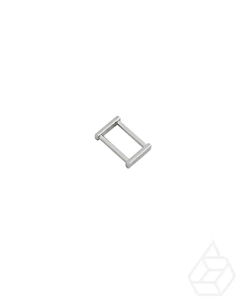 Rectangular Ring | Gold And Silver 2 Inner Sizes (2 Pieces) / Inner Size 20.2 Mm Fournituren