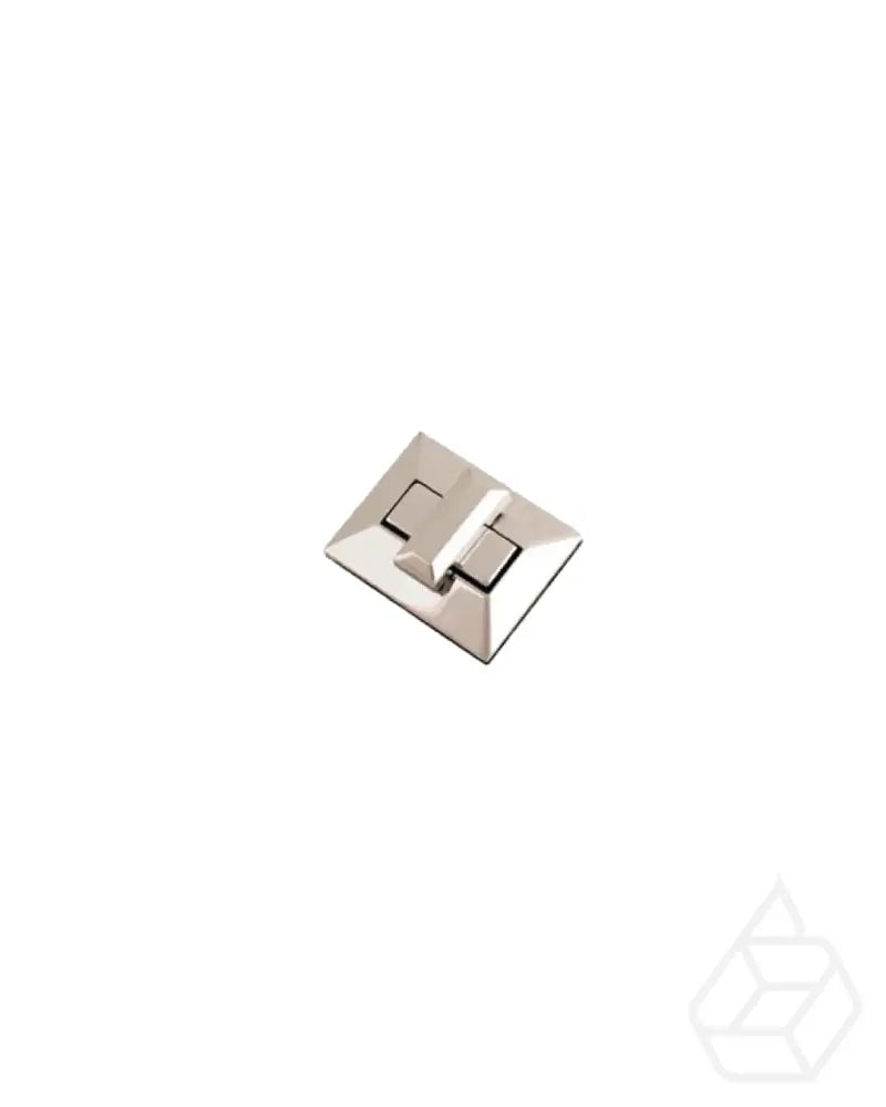 Rectangular Turning Lock | Gold And Silver 40 X 50 Mm Fournituren