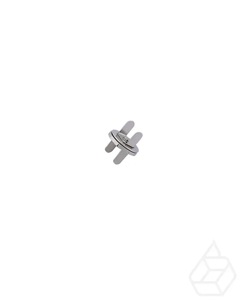Round Extra Thin Magnetic Lock | Gold And Silver Diameter 18 6 Mm (2 Pieces) Fournituren