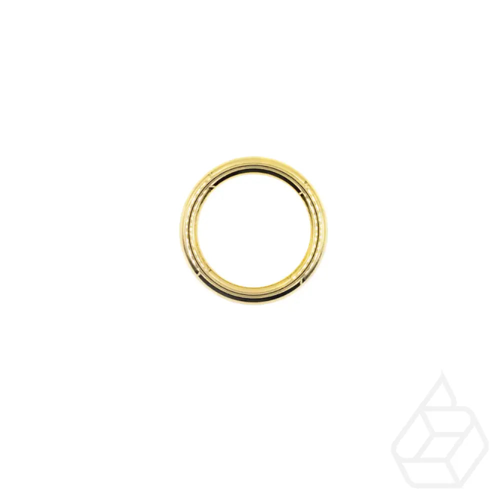 Round O-Ring | Gold Inner Size 38 5 Mm (2 Pieces) Fournituren