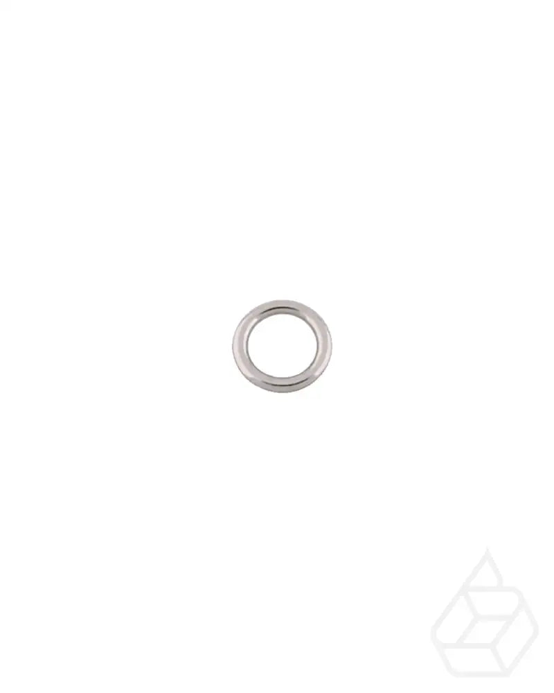 Round O-Ring | Silver Inner Size 14 6 Mm (2 Pieces) Fournituren