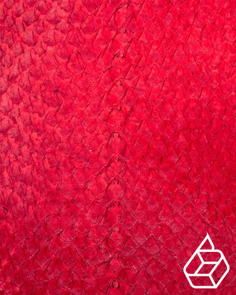 Salmon Closed Collection | Fish Leather With Scales And Silk Gloss Eldur Leer