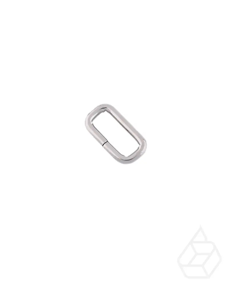 Square Ring | Silver Inner Size 15 2 Mm (2 Pieces) Fournituren