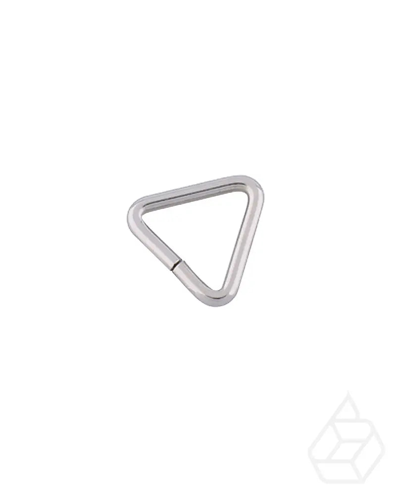 Triangular Ring | Silver Inner Size 19 5 Mm (2 Pieces) Fournituren