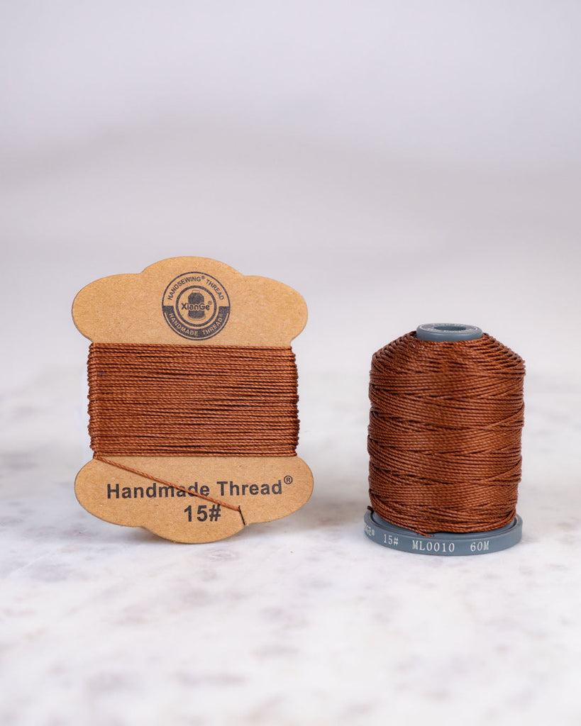 Meisi Xiange Polyester Thread 15# (0.60Mm) Ml0010 Caramel / Medium Supplies