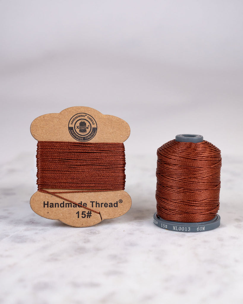 Meisi Xiange Polyester Thread 15# (0.60Mm) Ml0013 Reddish Brown / Medium Supplies