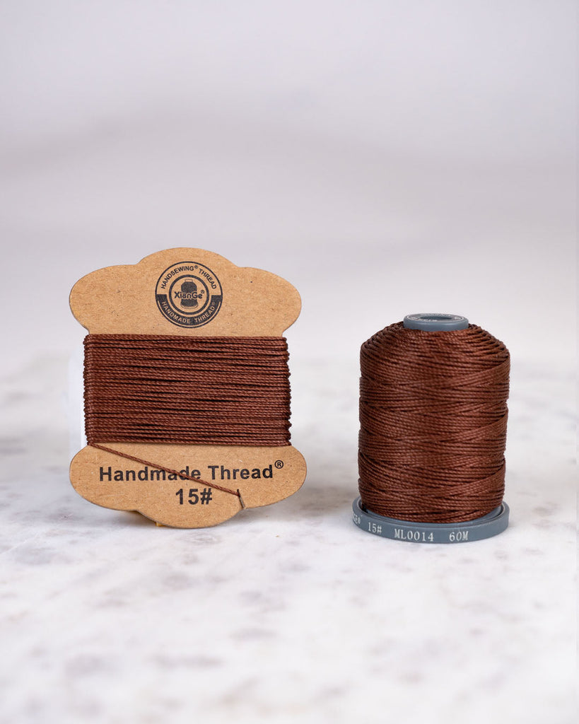 Meisi Xiange Polyester Thread 15# (0.60Mm) Ml0014 Brown / Medium Supplies