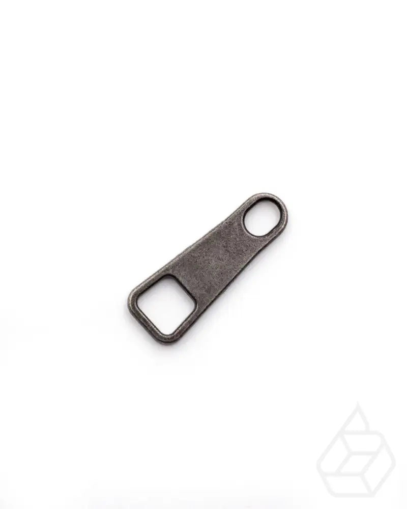 Classic Pullers For Zippers (5 Pieces) Gunmetal / Size 5 Ritsen Onderdelen