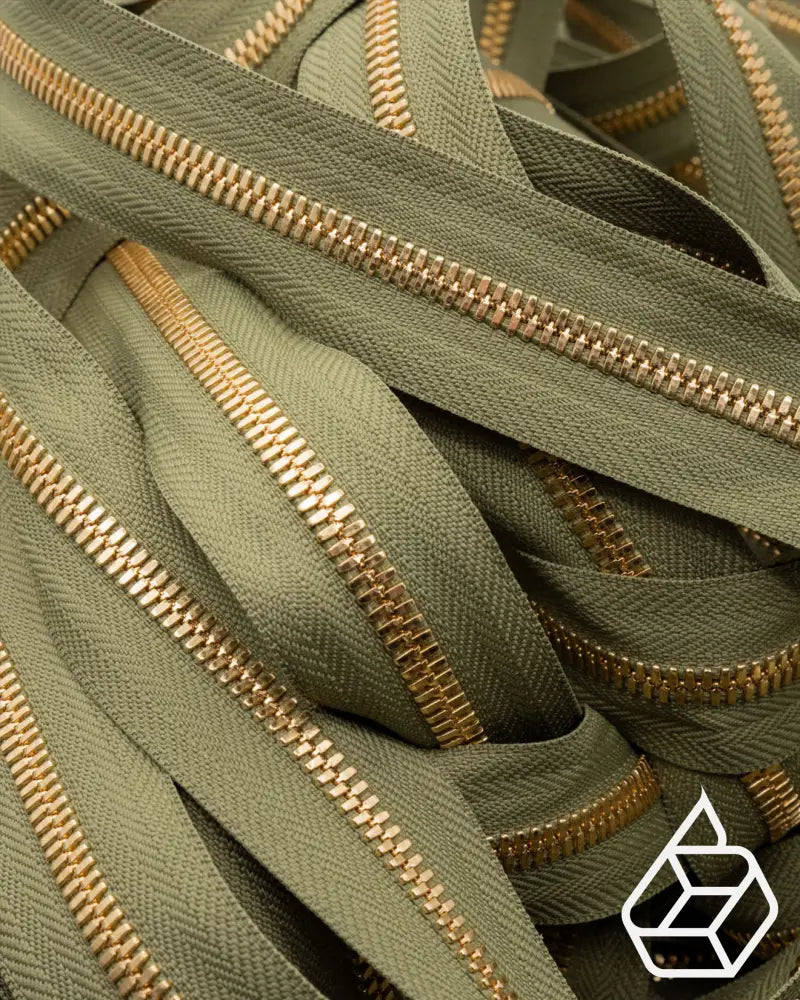 Ykk Excella® | Zipper On Roll Gold Size 5 Ritsen