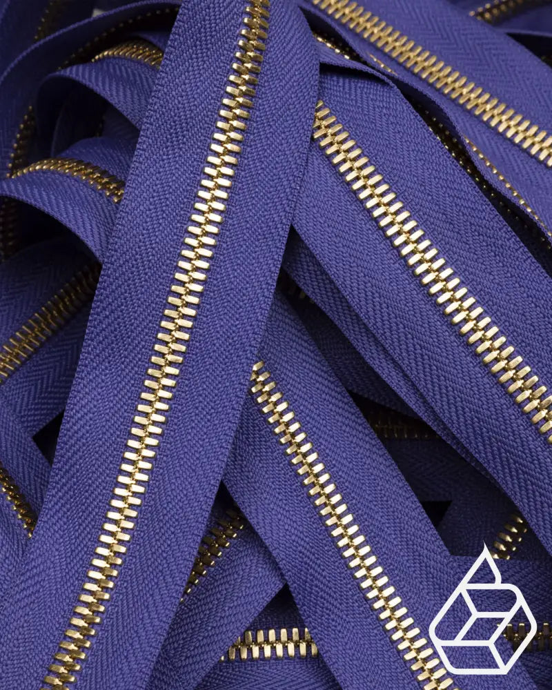 Ykk Excella® | Zipper On Roll Gold Size 5 Very Peri 246 Ritsen