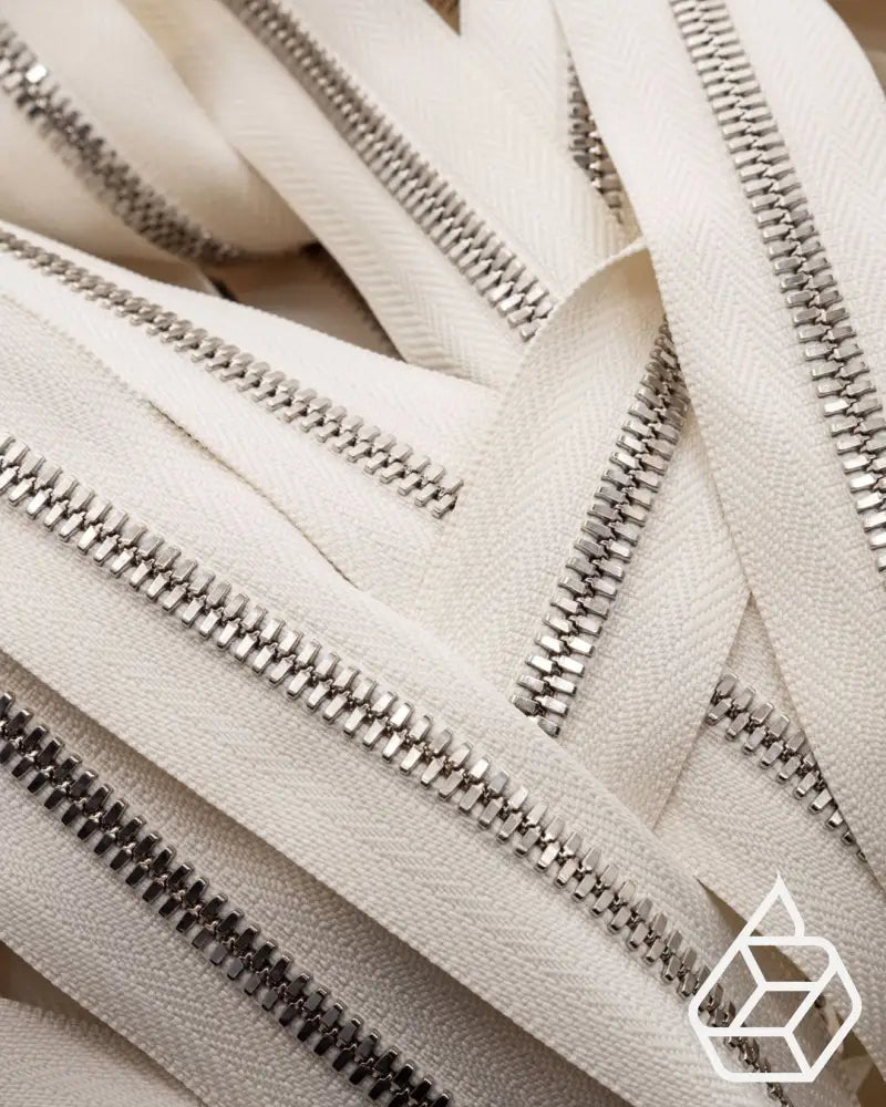 Ykk Excella® | Zipper On Roll Silver Size 5 Ivory 841 Ritsen