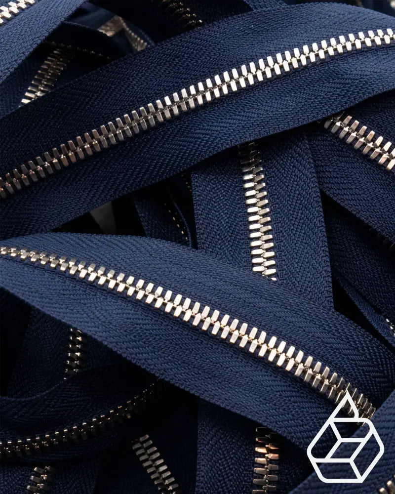 Ykk Excella® | Zipper On Roll Silver Size 5 Ritsen