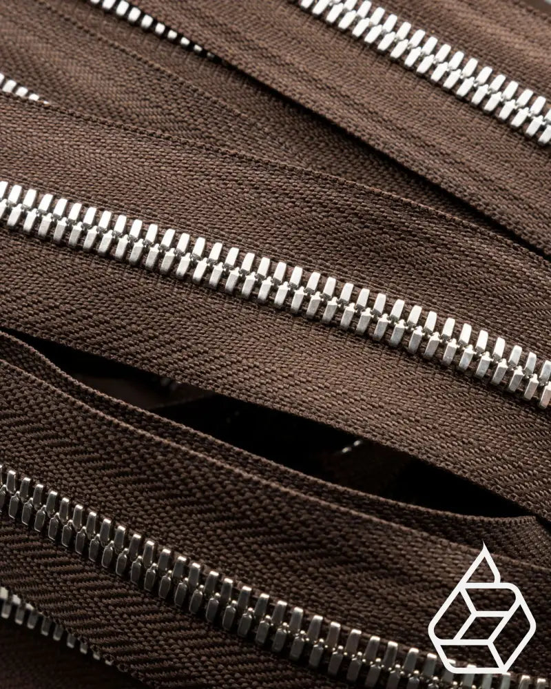 Ykk Excella® | Zipper On Roll Silver Size 5 Ritsen