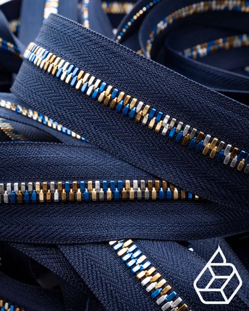 Ykk Excella® Light | Zipper On Roll Seasonal Size 5 Winter 22 Marine Blue 058 Ritsen