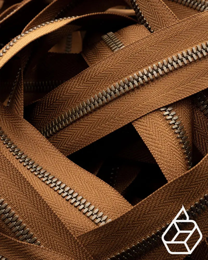 Ykk Excella® | Zipper On Roll Antique Brass Size 5 Ritsen