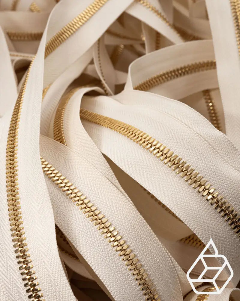 Ykk Excella® | Zipper On Roll Gold Size 5 Ivory 841 Ritsen