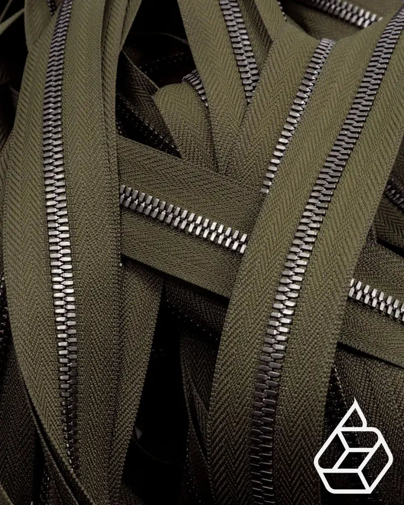 Ykk Excella® | Zipper On Roll Gunmetal Size 5 Ritsen