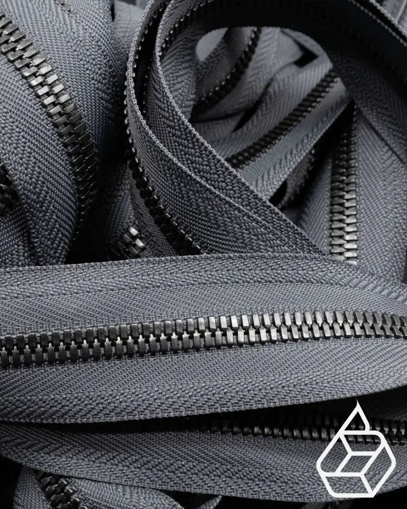 Ykk Excella® | Zipper On Roll Gunmetal Size 8 Grey 182 Ritsen