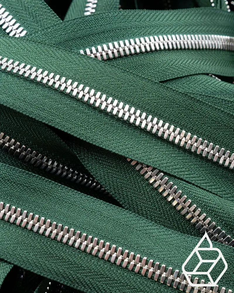Ykk Excella® | Zipper On Roll Silver Size 5 Green 153 Ritsen