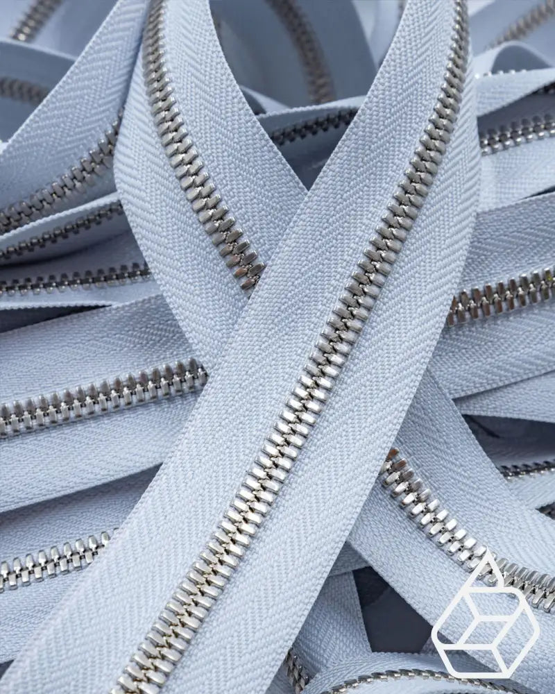 Ykk Excella® | Zipper On Roll Silver Size 5 Ritsen