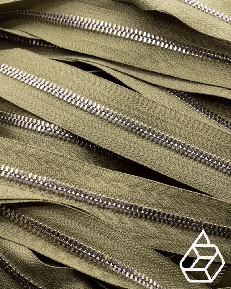 Ykk Excella® | Zipper On Roll Silver Size 5 Sage 170 Ritsen