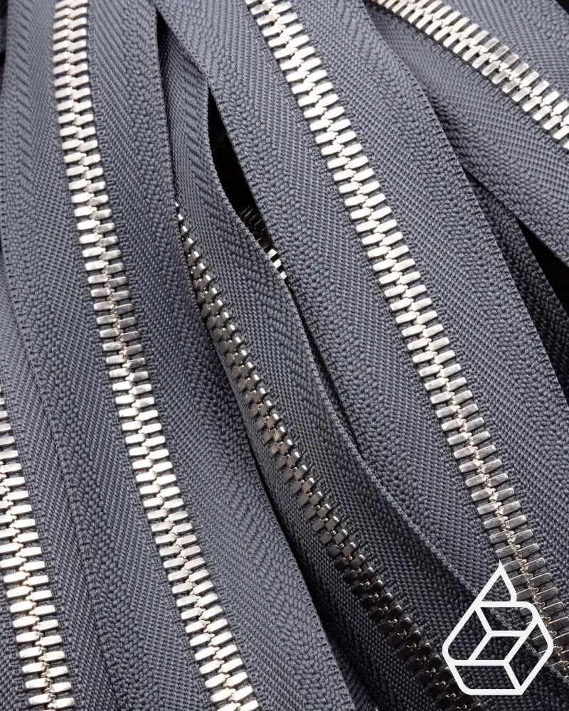 Ykk Excella® | Zipper On Roll Silver Size 8 Grey 182 Ritsen