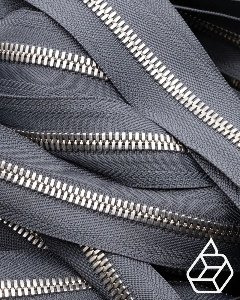 Ykk Excella® | Zipper On Roll Silver Size 8 Ritsen